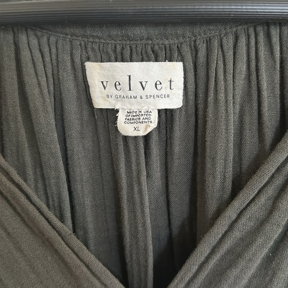 Velvet Gauze and Knit Dress - Picture 2 of 4